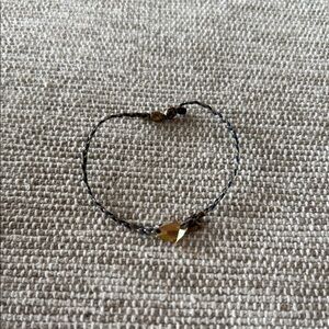 Alex and Ani Gold and Black Elegant Bracelet